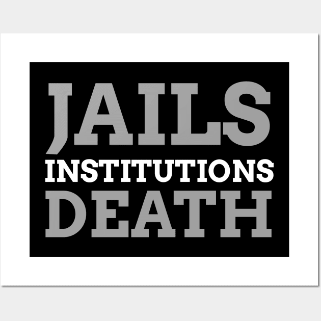 Jails Institutions Death Recovery Alcoholic Wall Art by RecoveryTees